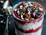 Rapsberry Breakfast Trifle