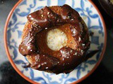 Graham Cracker Donut Ice Cream Sandwiches