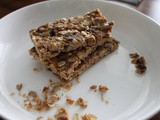 Toasted Oat Granola Bars