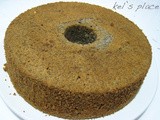 Black Sesame Chiffon Cake