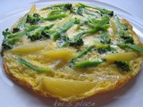 Potato and Broccoli Frittata