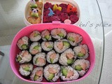 Sausage & Cucumber Maki Bento (380)