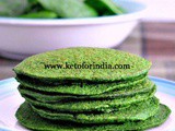 Keto Spinach Pancakes