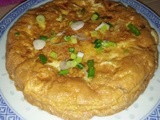 Awesome egg omelette with tofu