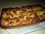 Baked tapioca cake