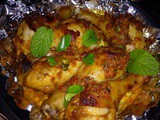 Baked tom yum chicken