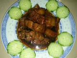 Braised pork belly