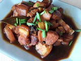 Braised pork belly