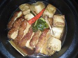 Braised roasted pork with beancurd