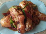 Braised soy sauce chicken drumsticks