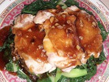 Chicken with chinese broccoli