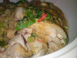 Chicken with Coriander and Chilli Padi Dressing