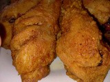 Crispy fried chicken