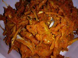Dried anchovy sambal [sambal kang hu kia]