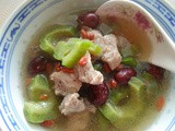 Ezcr#123 - bittergourd pork ribs soup