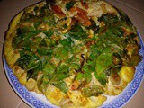 Ezcr#26 - tomato mushroom basil omelette