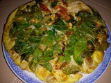 Ezcr#26 - tomato mushroom basil omelette