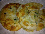 Ezcr #4 - home-made scallion pancake [ 葱油饼]