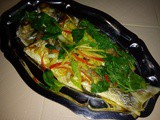 Ezcr#46 - braised threadfin fish with basil leaves
