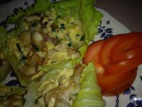 Ezcr#61 - crispy streaky pork with scrambled eggs