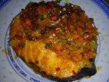 Ezcr#65 - fried salmon with fragrant sauce