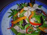 Ezcr #9 - stir fry shredded sweet peas with meat