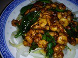 Fragrant assam prawns