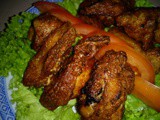 Fried belacan chicken