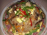 Fried rice vermicelli [meehoon]