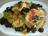 Fried tofu and black fungus