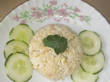 Ginger and egg fried rice