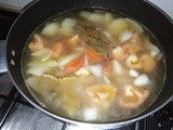 Healthy vegetarian stock