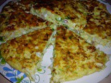 Japanese vegetable omelette
