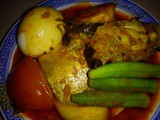 Malay style fish curry