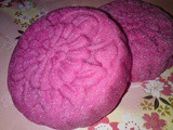 Natural colour - beetroot snowskin mooncakes
