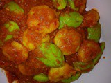 Nyonya sambal udang with buah petai