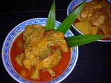 Pandan curry chicken