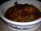 Pork neck chops in sweet & sour sauce