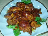 Pork ribs with tomato sauce