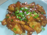 Sauteed chicken-cheng tu style
