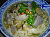 Soybean Noodle with Yam Soup
