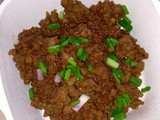 Stir fried fragrant minced meat