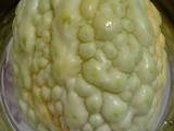 Stir fry white bittergourd with tau see