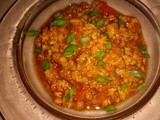 Thai spicy tomato minced meat
