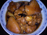 Thermal cooker - coca cola pork trotter