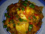 Tomato curry fish