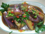Vegetarian braised eggplant [hoong siao eggplant]