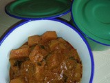 Vegetarian pumpkin curry