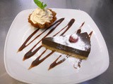 Chocolate torte with Espresso cream