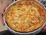 Roasted Vegetable Quiche